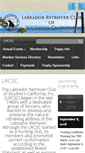 Mobile Screenshot of lrcsocal.org